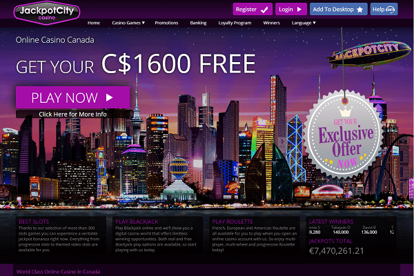 Jackpot City Instant Play Jackpot City Instant Play