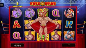 lucha legends slot game wrestler