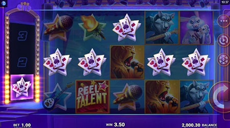 reel talent slot game win