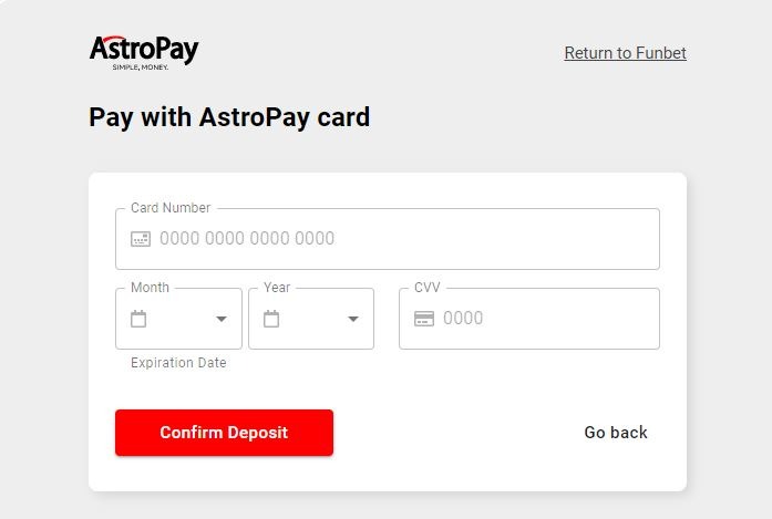 Astropay payment