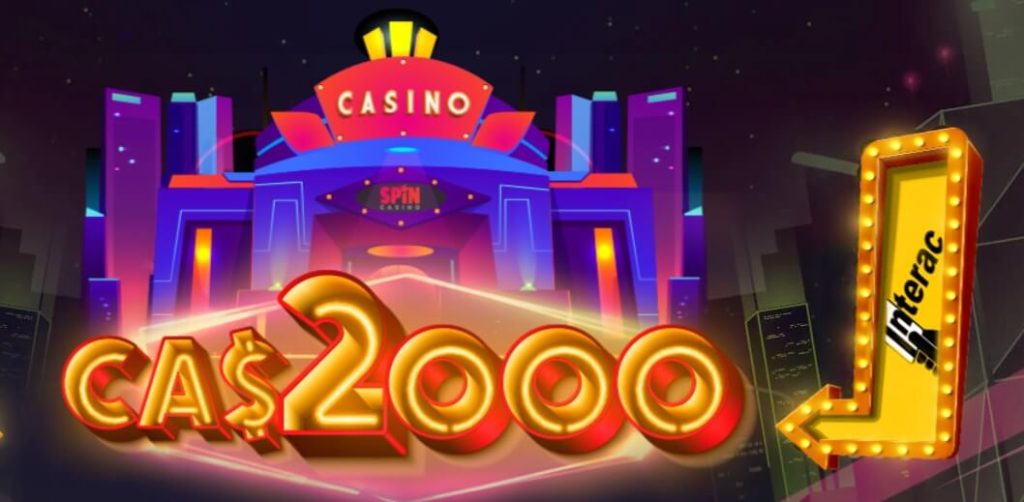 spin casino offre 2000$ de bonus à tous les nouveaux joueurs qui s'inscrivent via ce lien!