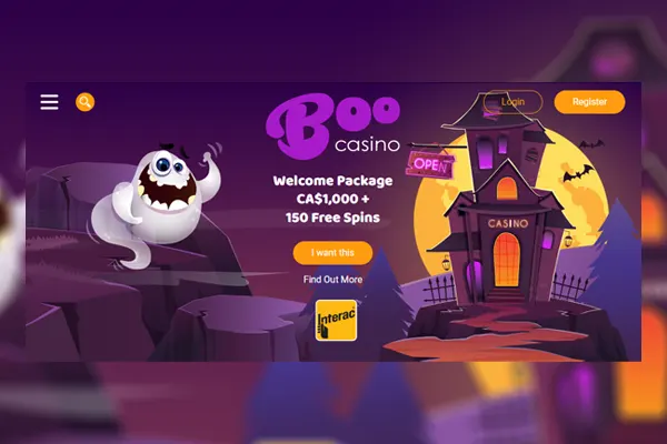 Boo Casino welcome bonus 